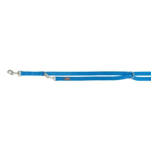 Trixie Hondenriem Premium Dubbelgestikt Verstelbaar Royal Blauw