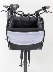 Trixie Fietsmand Voor Aan Stuur Nylon Zwart / Grijs