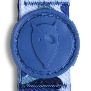 Morso Halsband Hond Gerecycled Splash Blauw