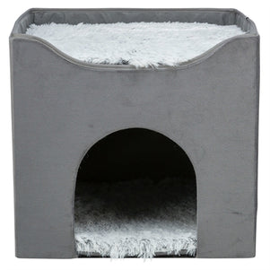 Trixie Kattenhuis Harvey Grijs-Wit / Zwart