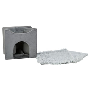 Trixie Kattenhuis Harvey Grijs-Wit / Zwart