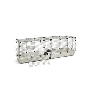 Savic Clubix 200 Knaagdierkooi Zwart / Lichtgrijs