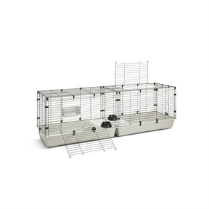 Savic Clubix 200 Knaagdierkooi Zwart / Lichtgrijs