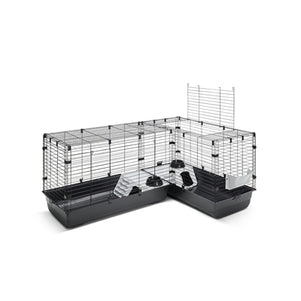 Savic Clubix Corner Knaagdierkooi Zwart