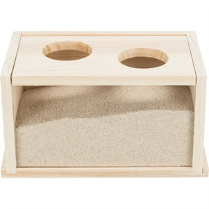 Trixie Zandbad Hamster / Gerbil Onbehandeld Hout