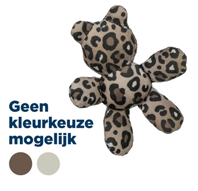 Trixie Beer Pluche Panterprint Met Kattenkruid / Catnip Assorti