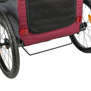 Trixie Hondenfietskar Grijs / Rood